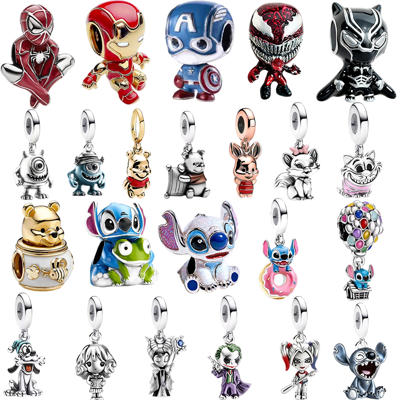Cobra Extruder - Stitch,Marvel,Monsters, Inc.Charm Beads Pendant Fit Original
