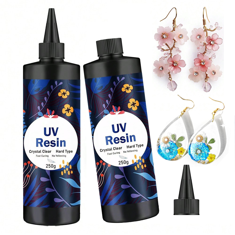 Uv Resin - 250g/500g UV Resin Clear Hard Glue,