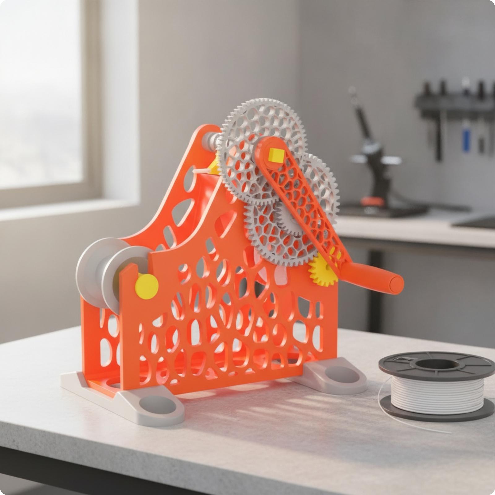 Pla Filament - PLA Filament Winder Machine Manual Spool