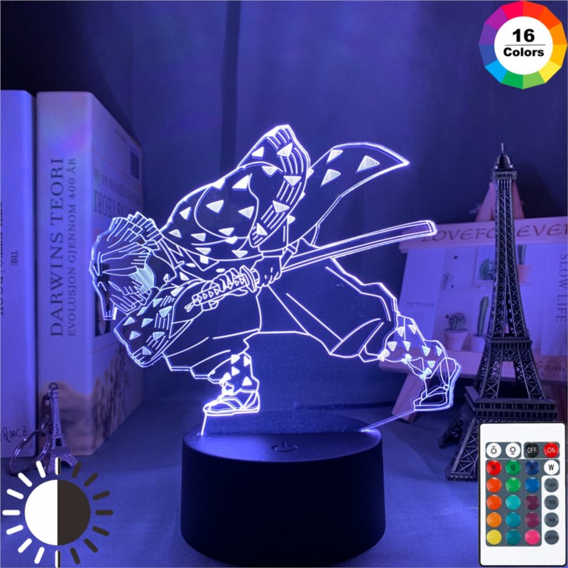 Cr Touch - Acrylic Led Night Light Anime Demon