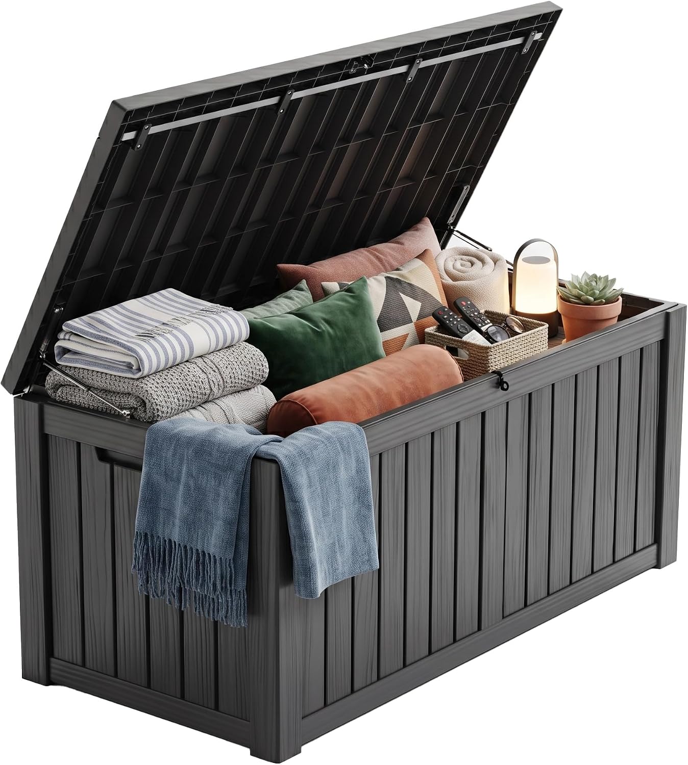 Uv Resin - 200 Gallon Lockable Resin Deck Box,
