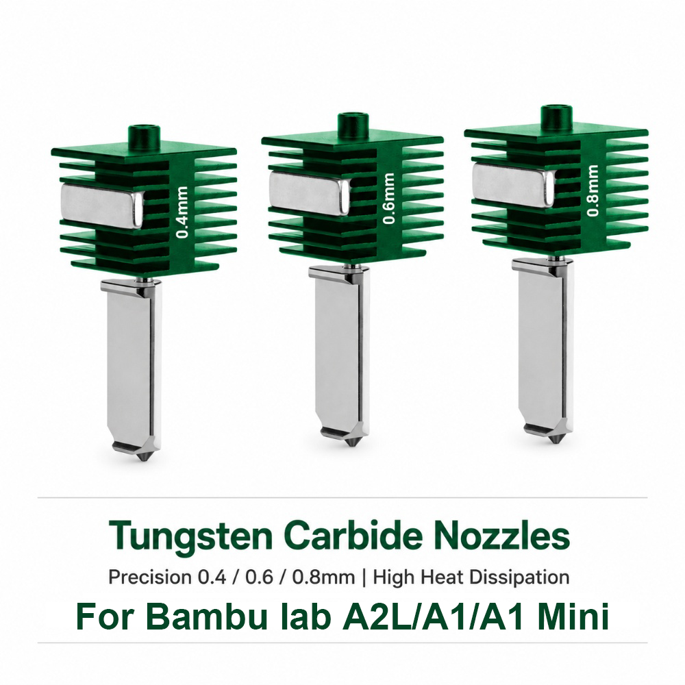 Nozzle Tungsten - Upgraded Integrated Hotend For Bambu Lab