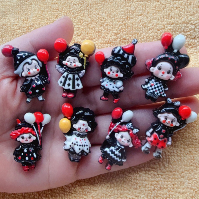 Resin - 12pcs Joker Balloon Children's Fun Handmade