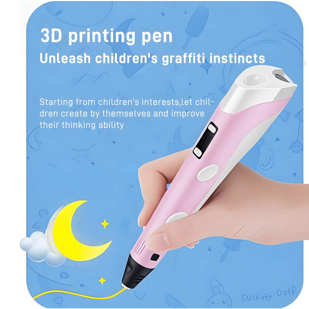 3D Pen With LCD Screen Compati - Pla Filament review and price
