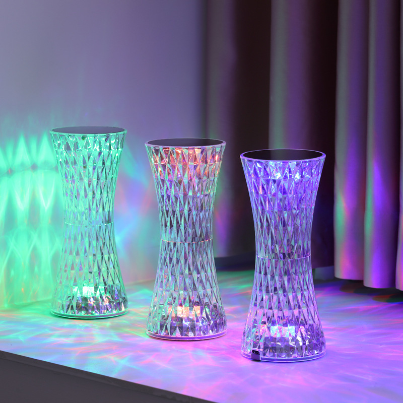 Crystal Bedside Table Lamps Xm - Glass Bed review and price