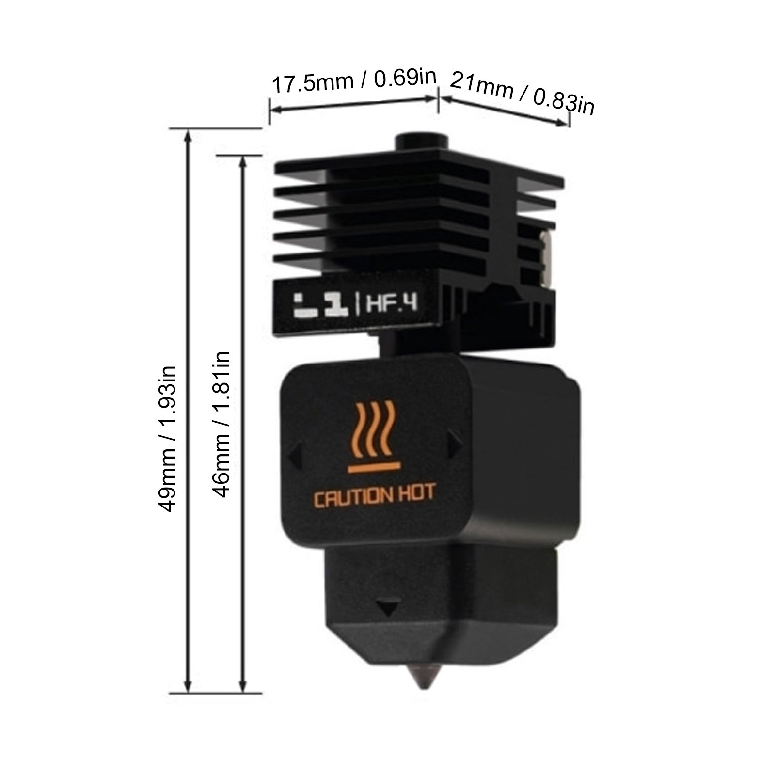 High Flow Hotend Replacement f - Hotend 0.4Mm review and price