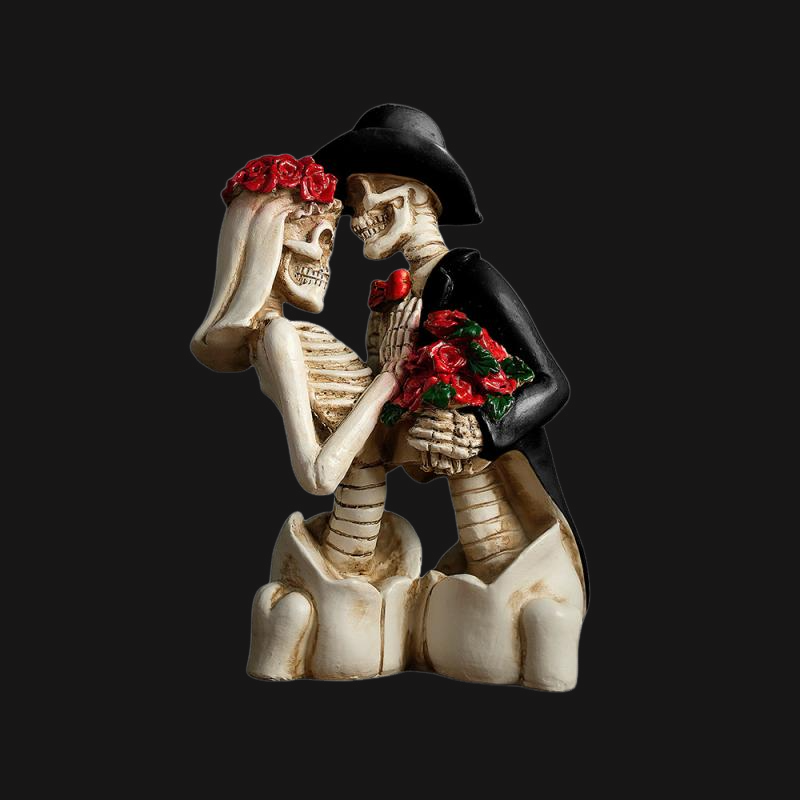 Skeleton Bride and Groom Figur - Resin review and price