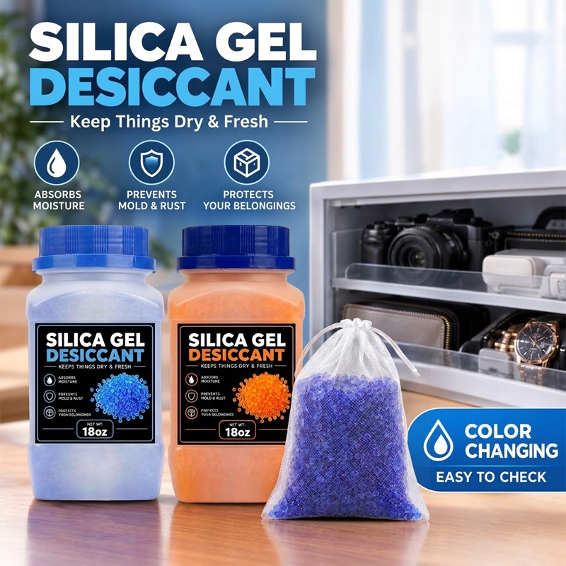 Indicating Silica Gel Desiccan - Enclosure 3D Printer review and price