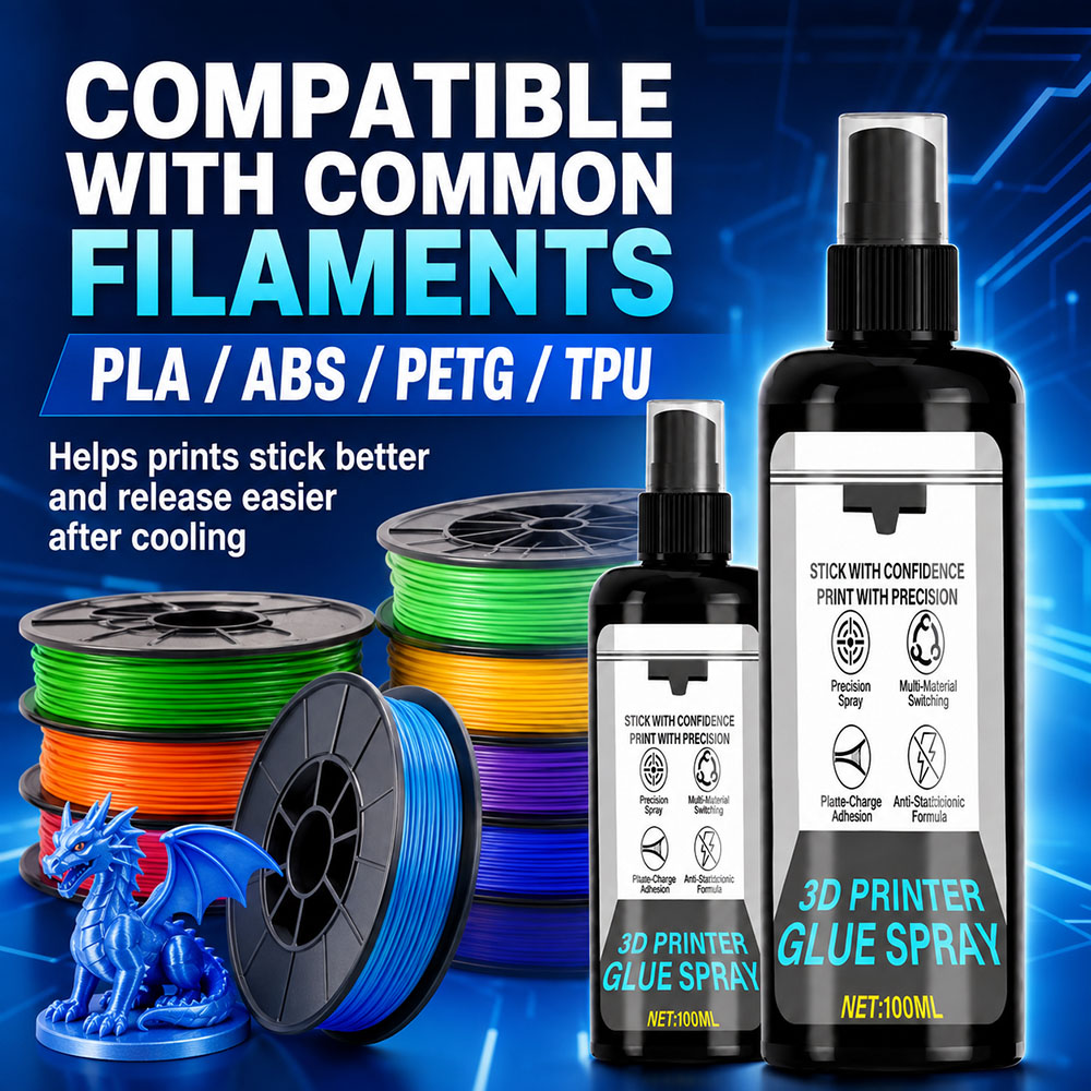 100/200ml Strong 3D Printer Ad - 3D Printer Bed review and price