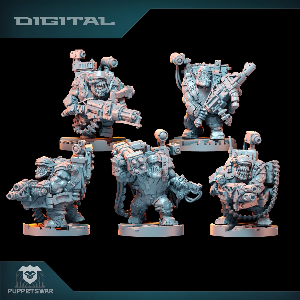 Orc Ultimate Badasses Squad, G - Resin Printer review and price
