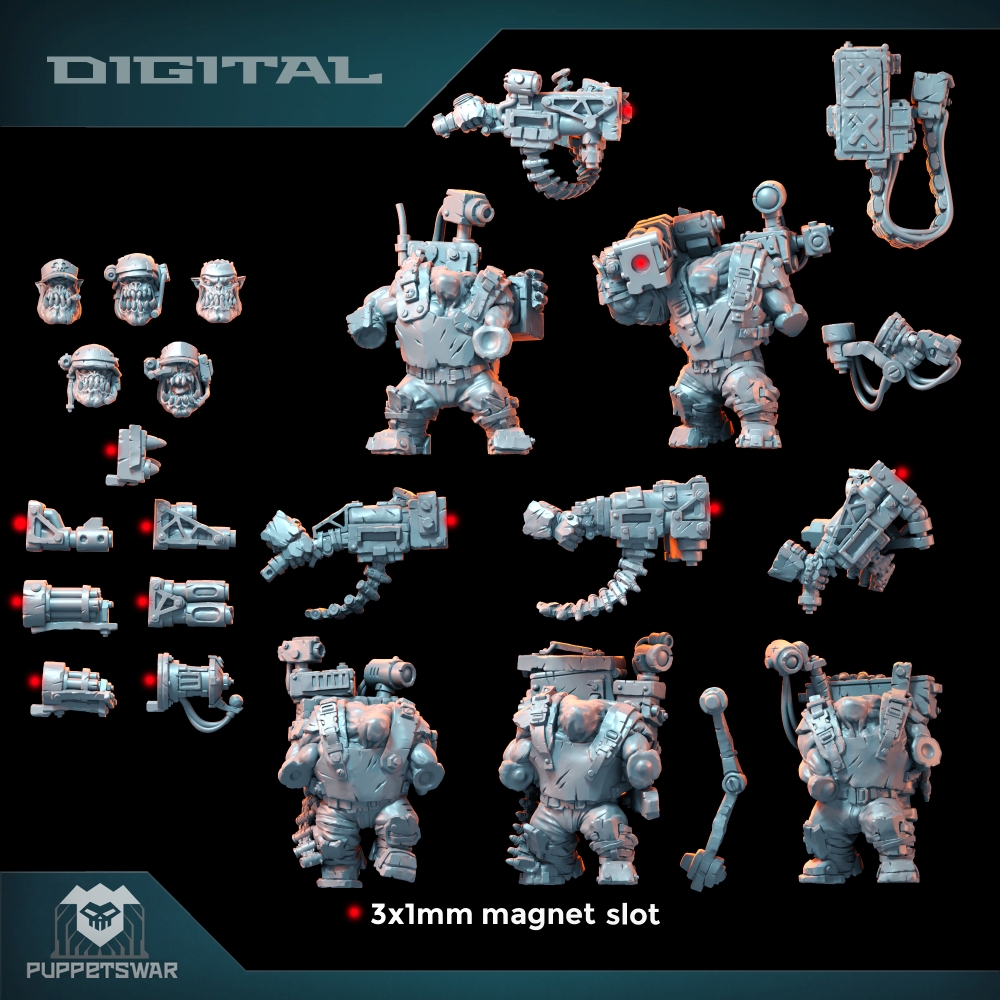 Orc Ultimate Badasses Squad, G - Resin Printer review and price