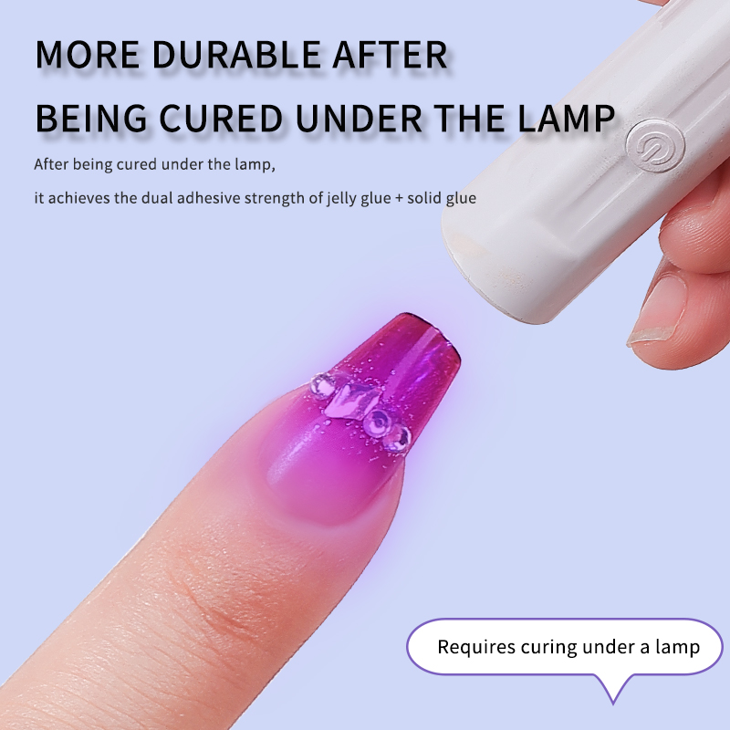 Double Sided Glue Nail Sticker - Uv Resin review and price