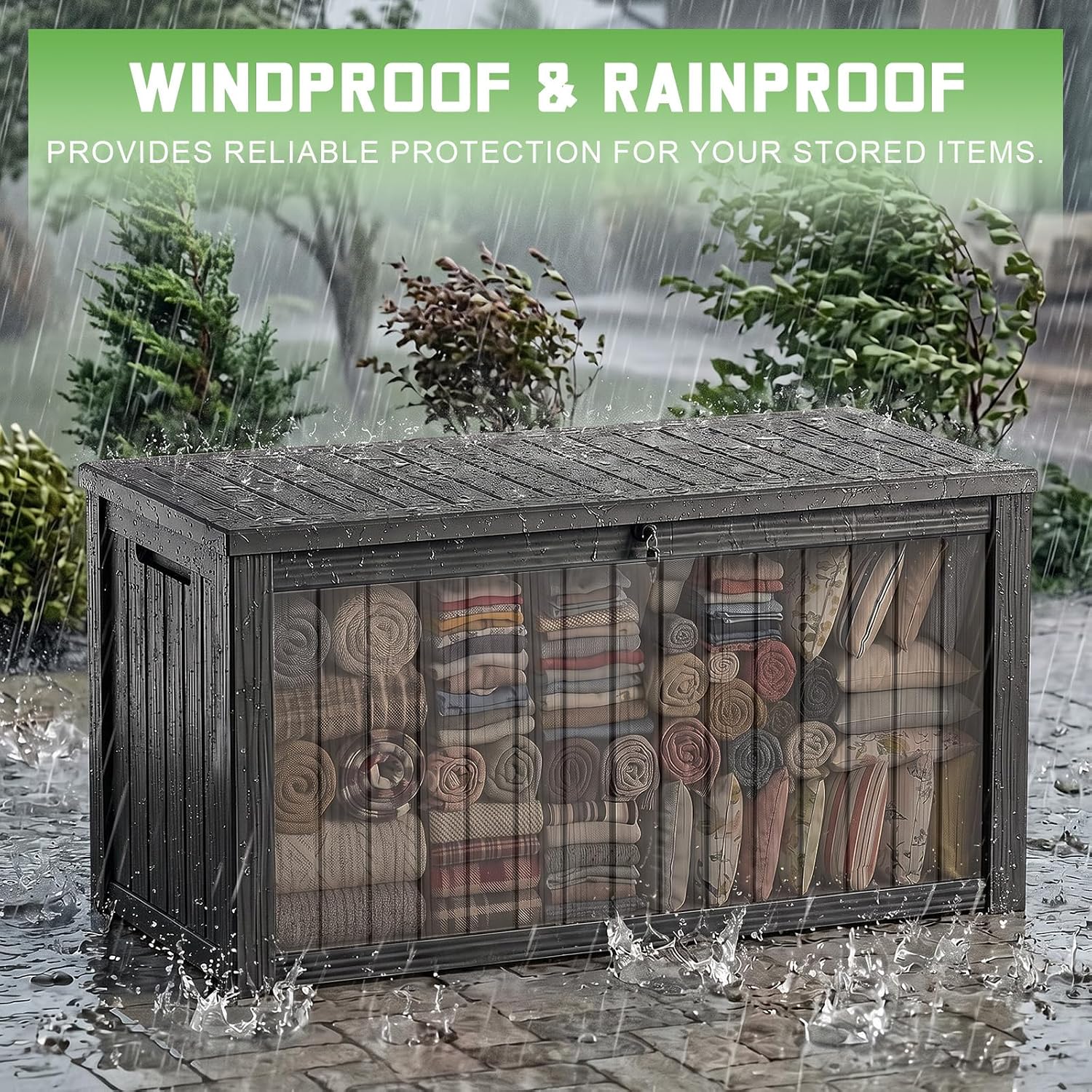 200 Gallon Lockable Resin Deck - Uv Resin review and price