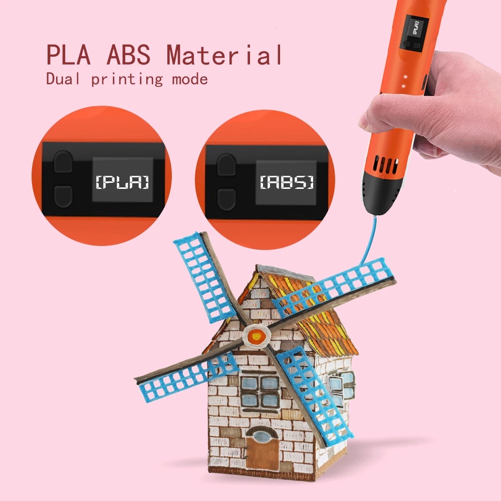 QCREATE 3D Printing Pen 1.75mm - Pla Filament review and price