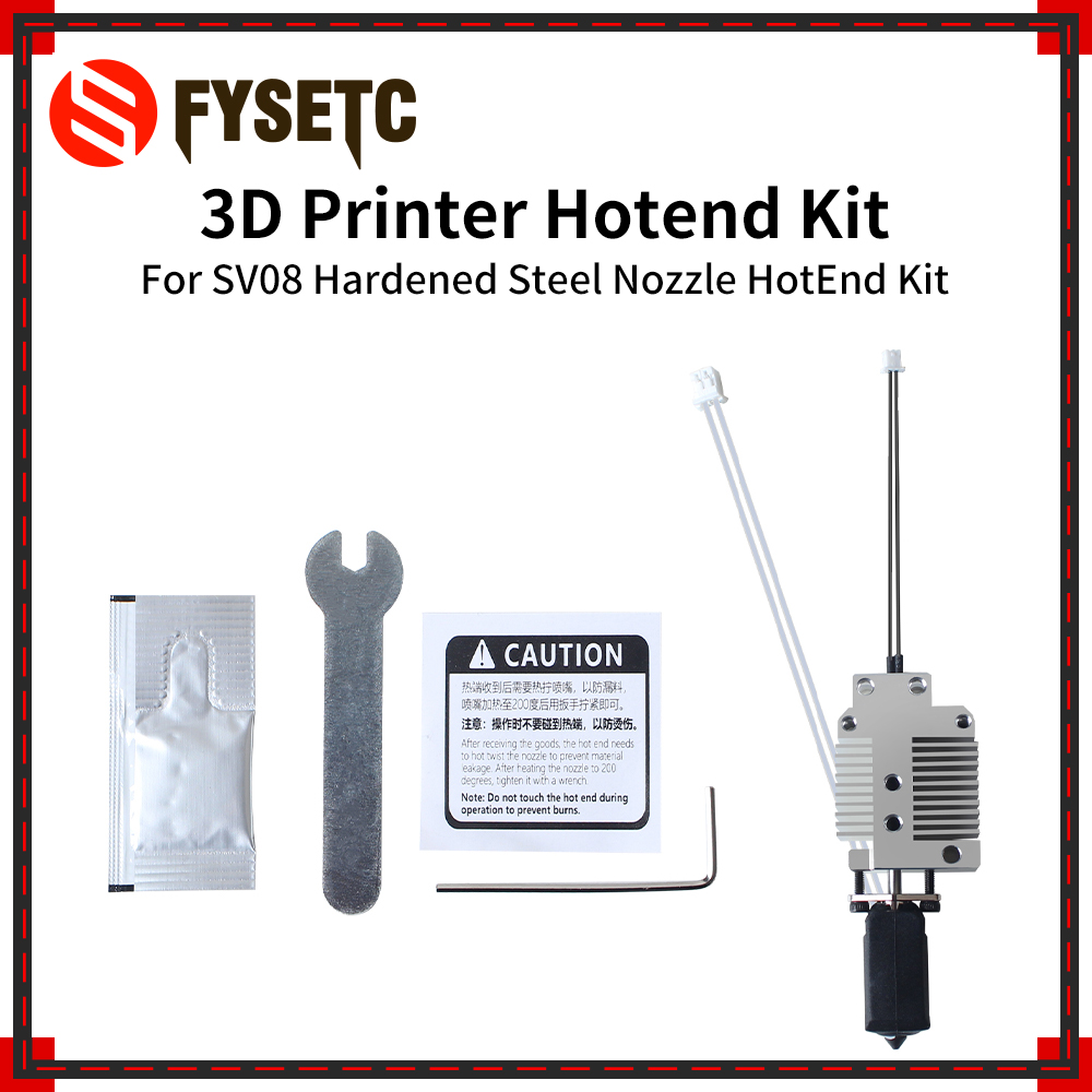 For SV08 Upgraded Hardened Ste - Hotend 0.4Mm review and price