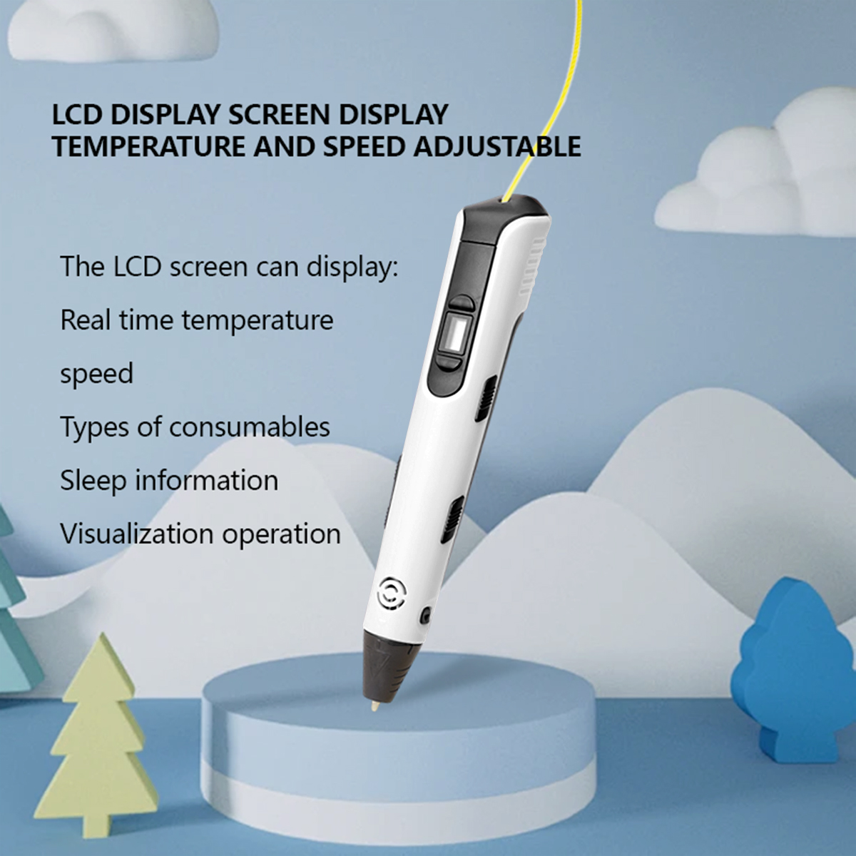 Upgraded 3D Printing Pen 9 Met - Pla Filament review and price
