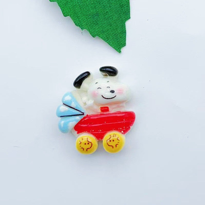 12pcs resin cartoon dog pendan - Resin review and price
