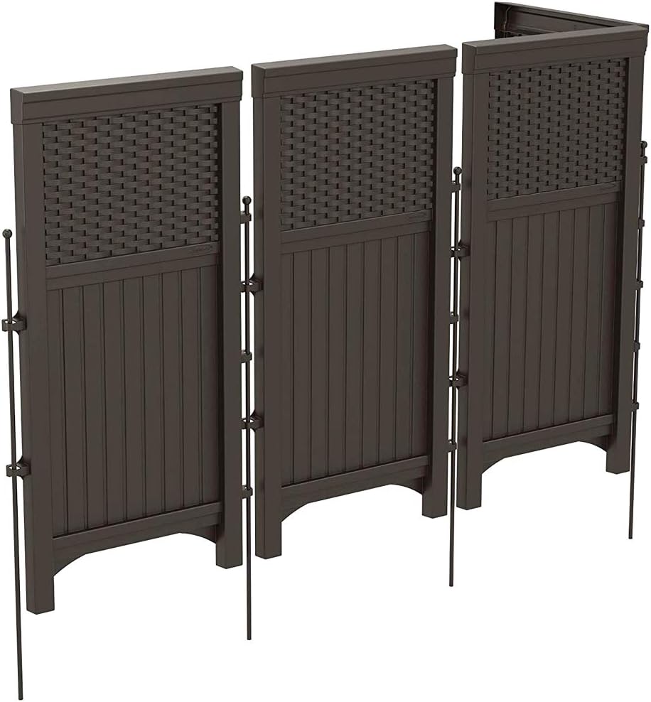 4 Freestanding Wicker Resin Re - Resin review and price