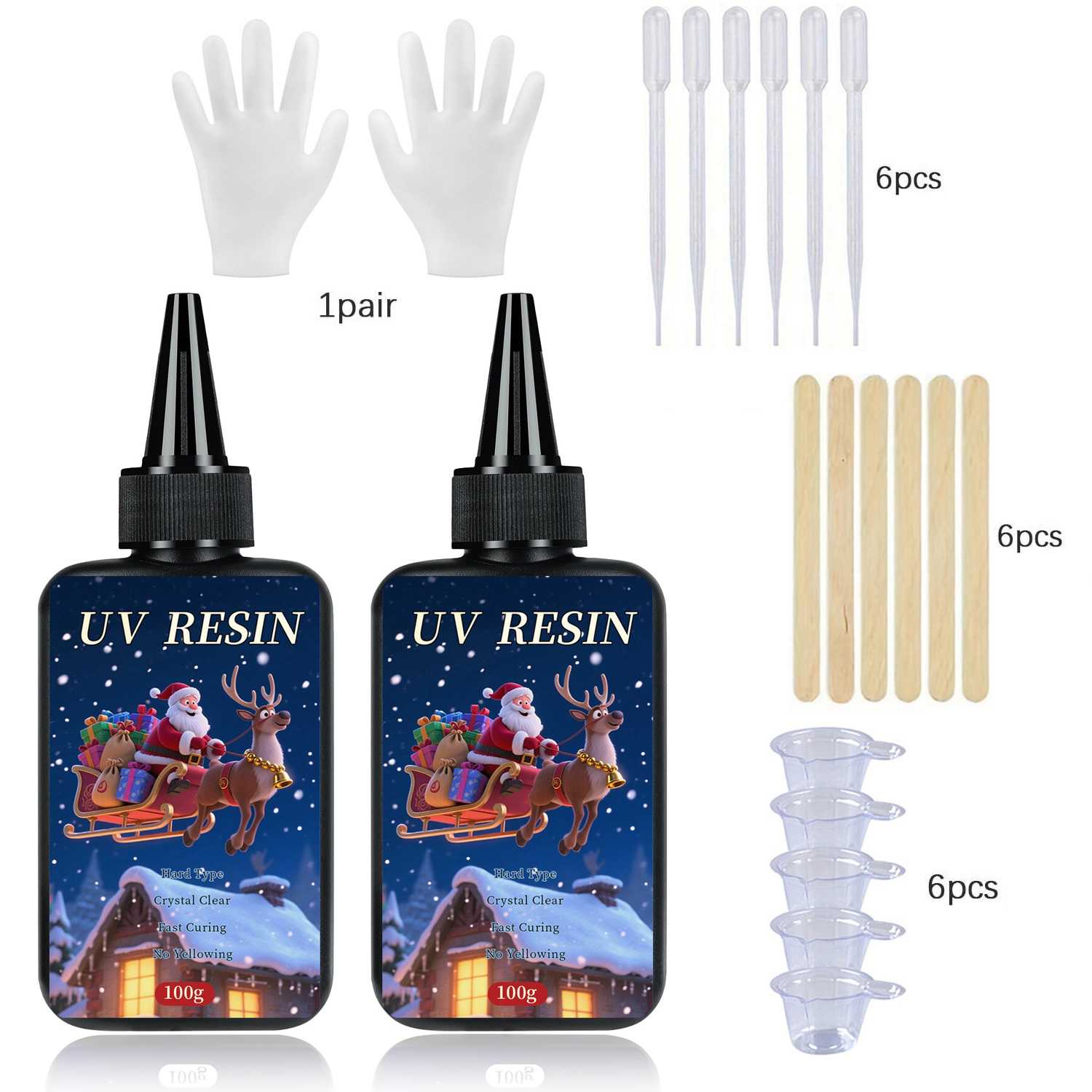 100-1000g Christmas Transparen - Uv Resin review and price
