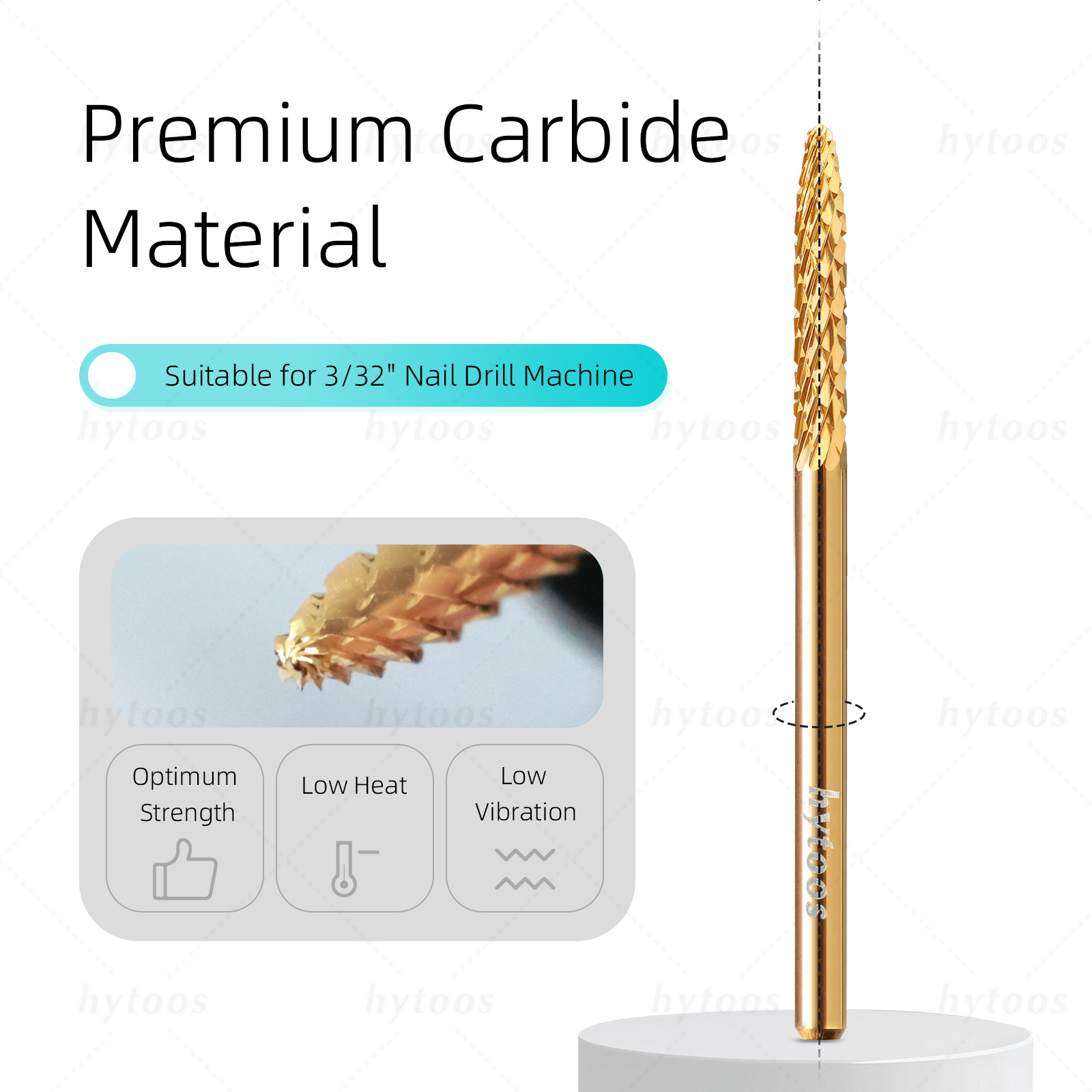 HYTOOS Under Nail Cleaner Carb - Nozzle Tungsten review and price
