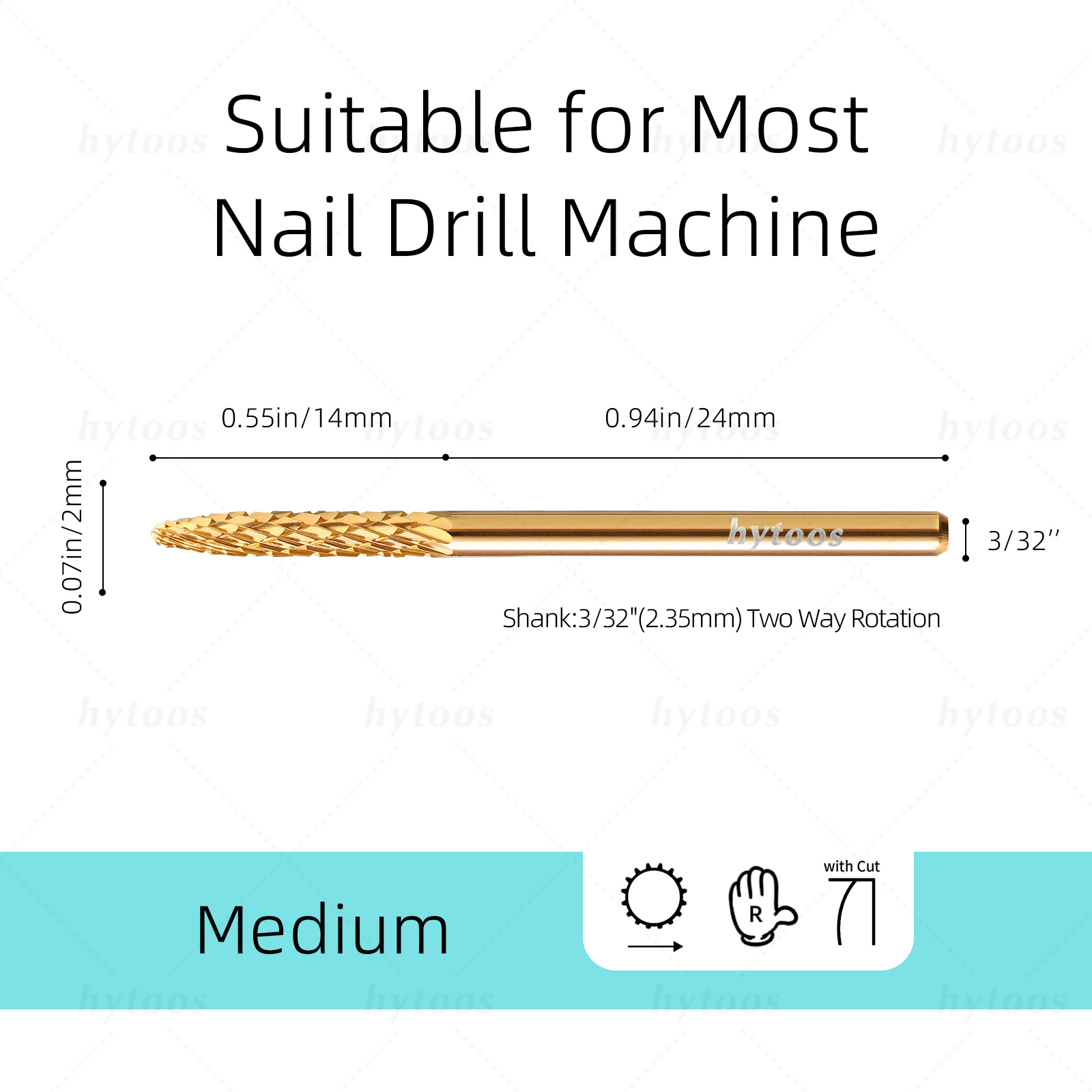 HYTOOS Under Nail Cleaner Carb - Nozzle Tungsten review and price