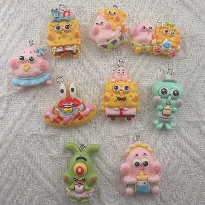 10pcs cartoon resin pendant, D - Resin review and price