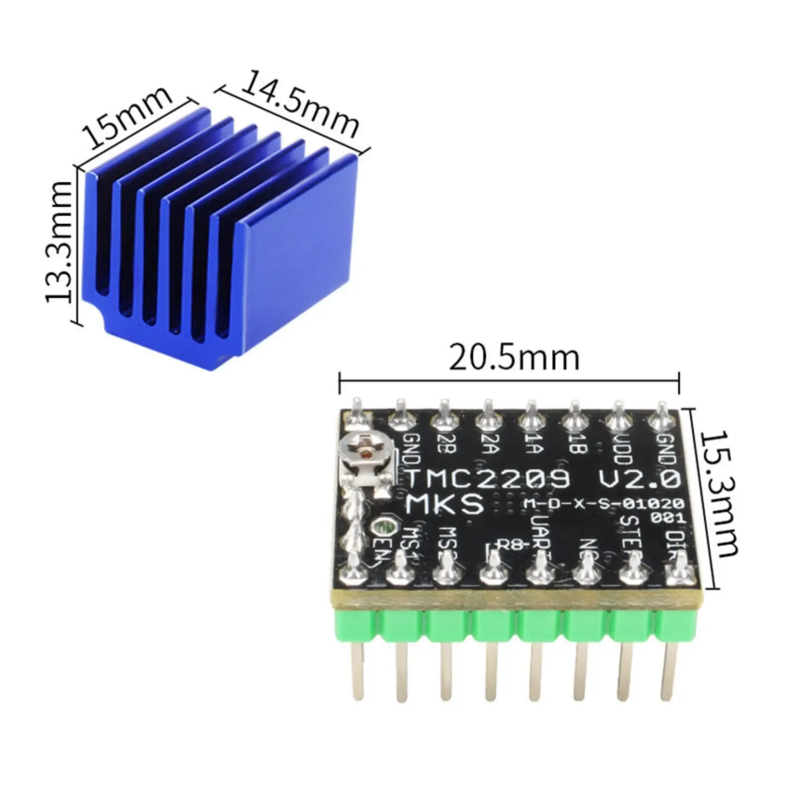 MKS TMC2209 V2.0 Stepper Motor - Mks Sgen review and price