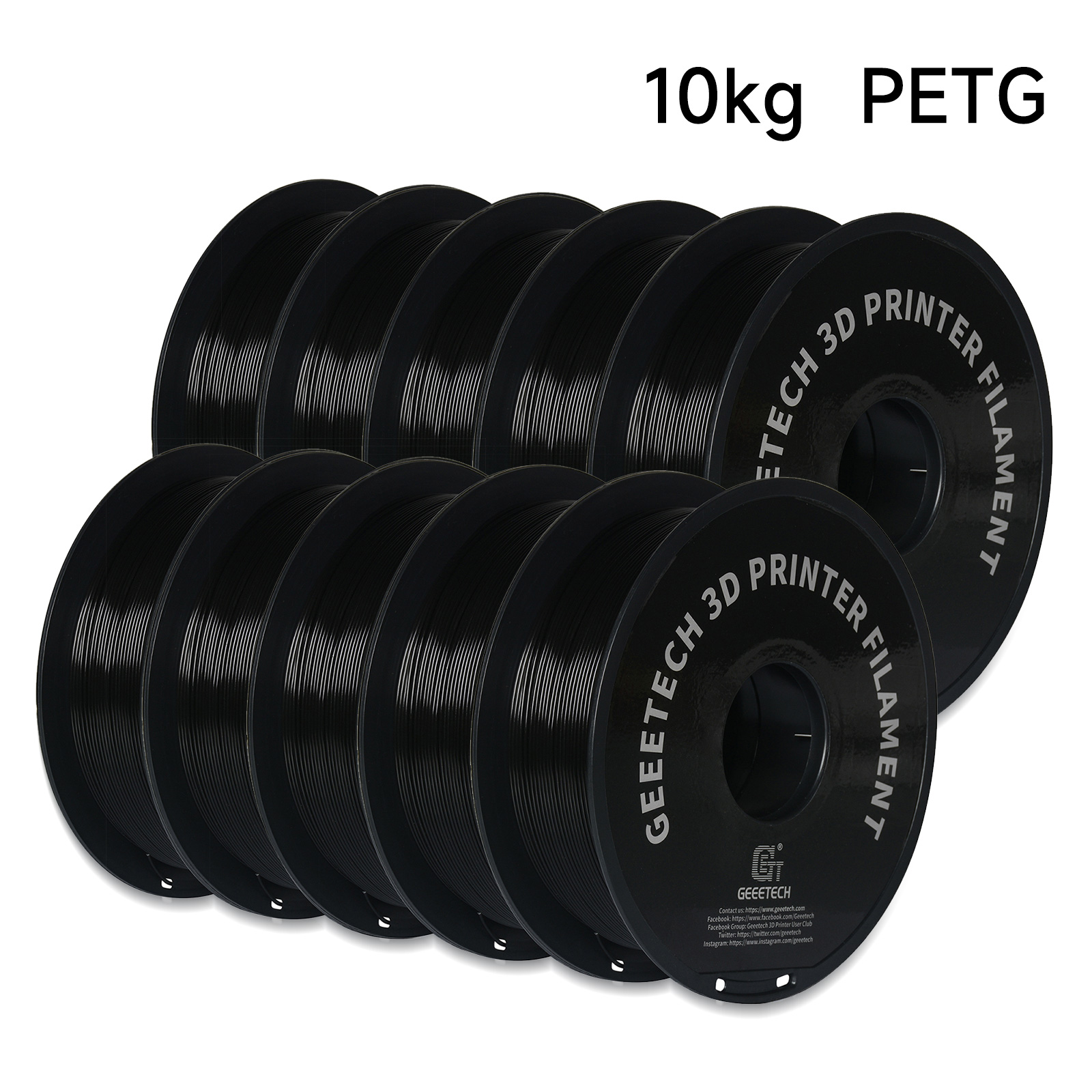 GEEETECH 10Kg In One Box Matte - Enclosure 3D Printer review and price