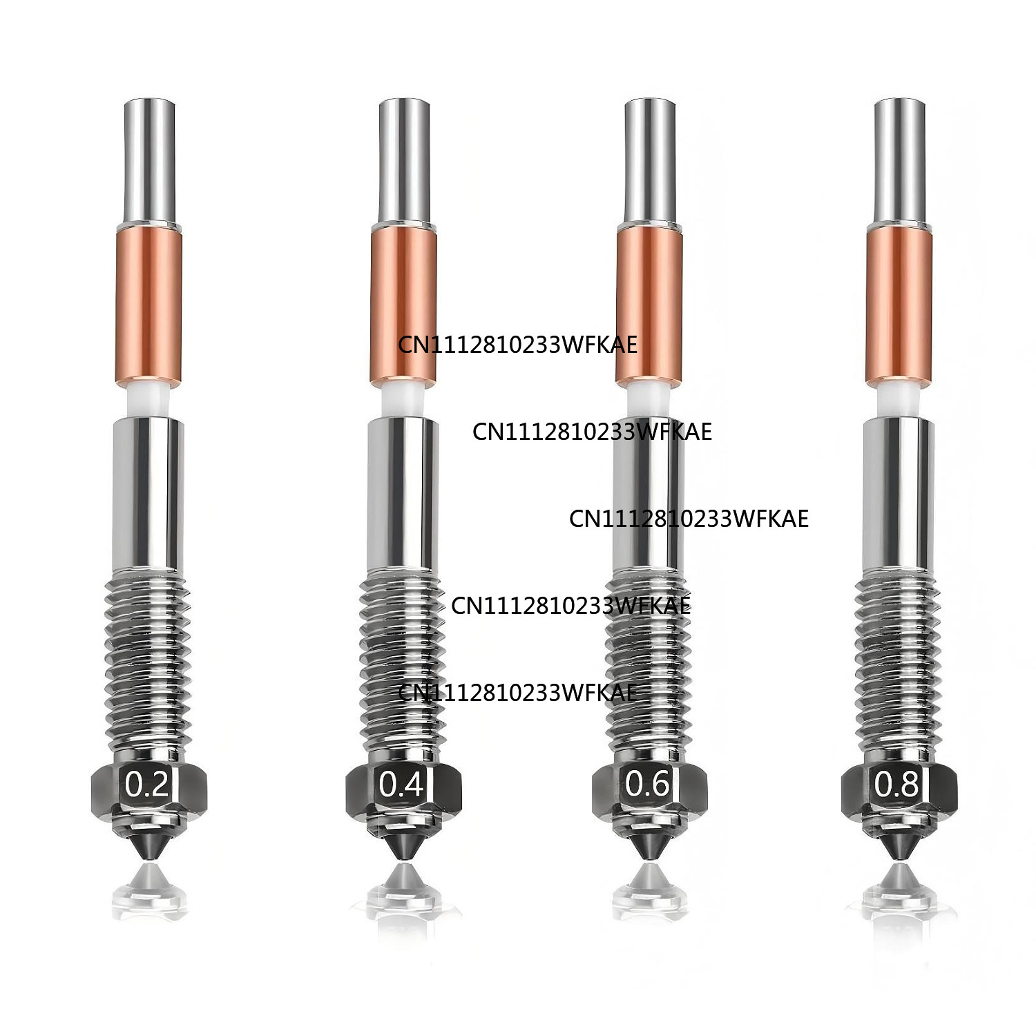 Q2 integrated nozzle all-metal - Printer Nozzle review and price